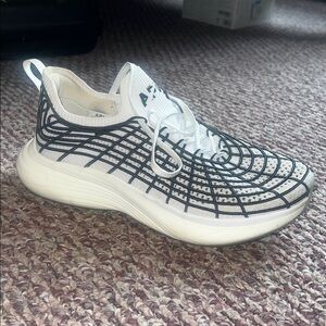 APL Women's Black and White Athletic Shoes